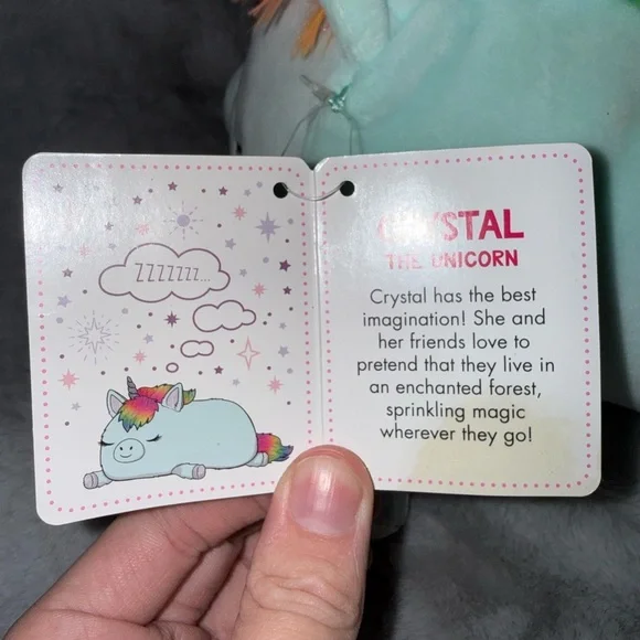 BNWT: RARE 10” Scented Crystal (Hug Mees) Squishmallow - Picture 9 of 11